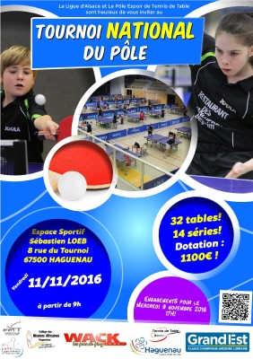 Affiche Tournoi du Pole 2016