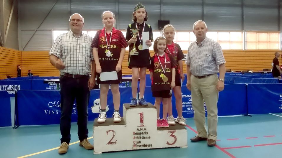 Championnat d'Alsace 2016 Podiums