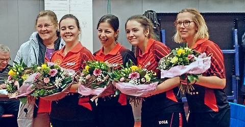 Laetitia, Olga, Marie-Amélie et Sabine confirme leur montée en N2