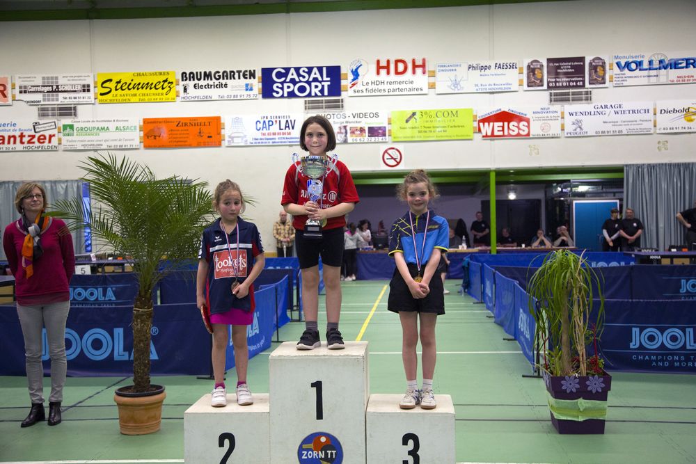 Podium Filles 2009