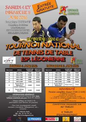 Tournoi Lons le Saunier 2016