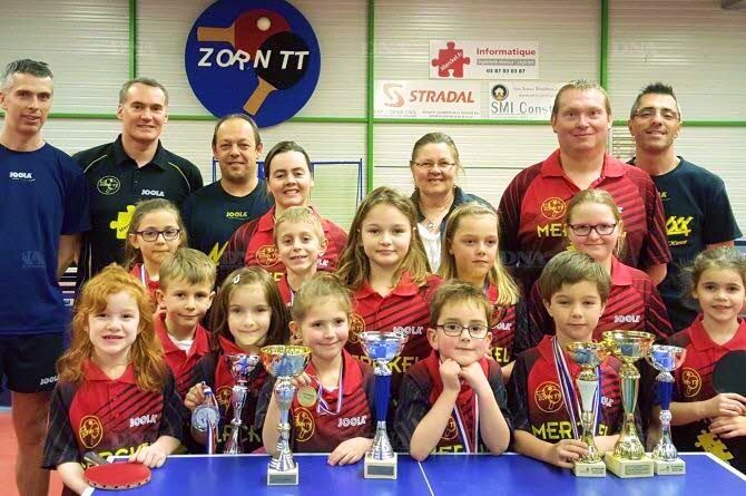 Les jeunes de Zorn TT Hochfelden ont brillé au Top régional de détection