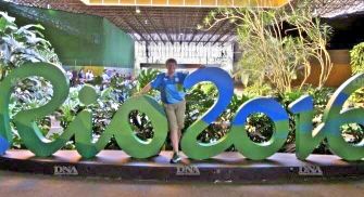 Corinne Stoffel a arbitré les épreuves de tennis de table à Rio. DR