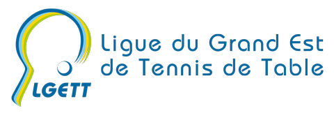 Logo Ligue Grand Est de Tennis de Table LGETT