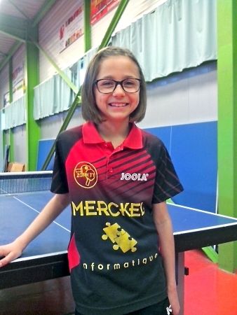 Top Jeunes 2017 du CD67TT : Alix Tisler