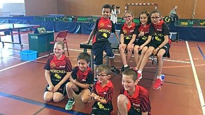 Les jeunes de Zorn TT Hochfelden au Top Jeunes 2017 du CD67TT