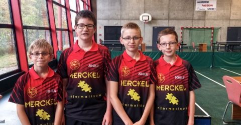 Nos jeunes au 2ème tour du championnat jeunes individuels AGR à Marienthal