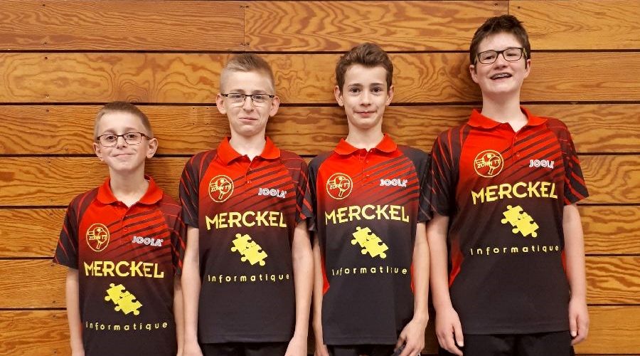 Nos jeunes au 3ème tour du championnat jeunes individuels AGR à Betschdorf