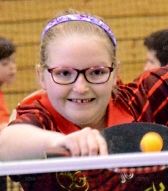 Grands débuts en Prénationale de zone de la benjamine Noémie Comte (Zorn TT). PHOTO DNA