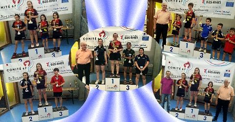 Championnats du Bas-Rhin : nos nombreux podiums