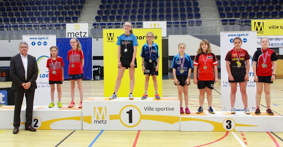 ChampsGE2018 podium double minimes filles