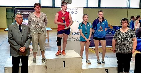 Finales par classement Grand Est - Corinne STOFFEL 2ème en F7