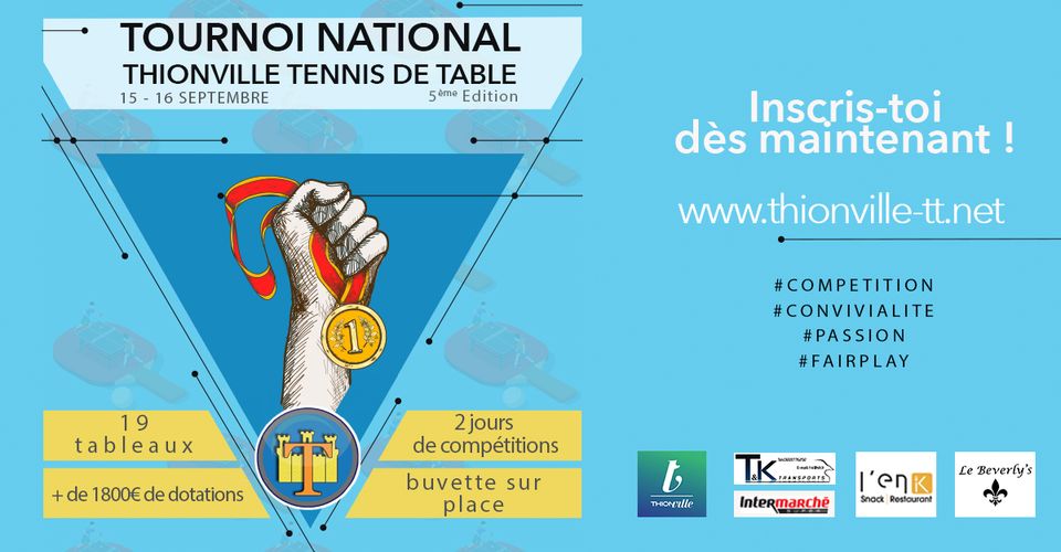 Tournoi de Thionville 2018