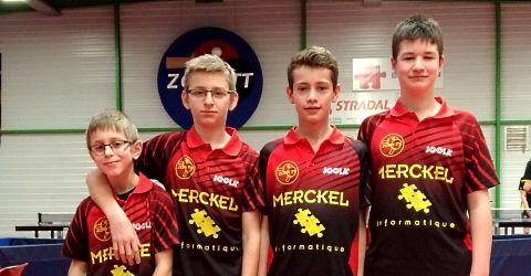 Nos jeunes au 5ème tour du championnat jeunes individuels AGR à Hochfelden