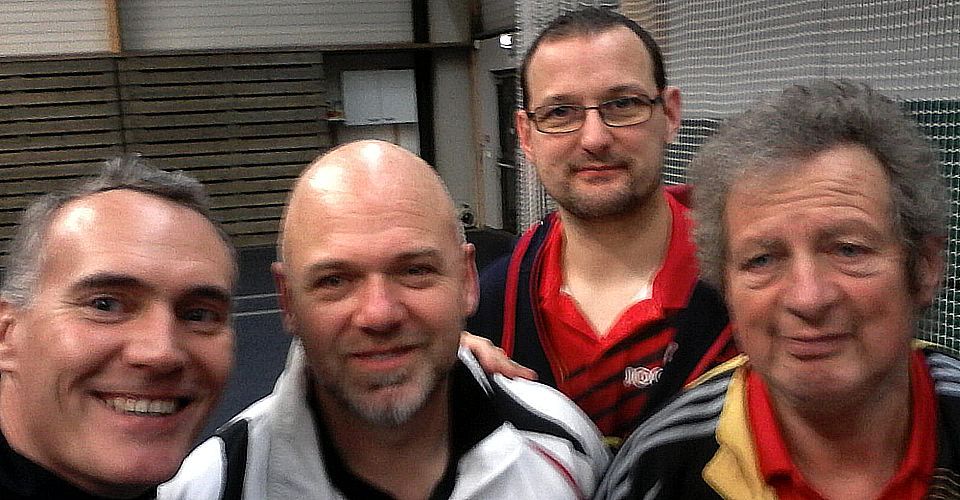 Équipe 2 AGR avec Christophe, Michel, Manu et Bruno