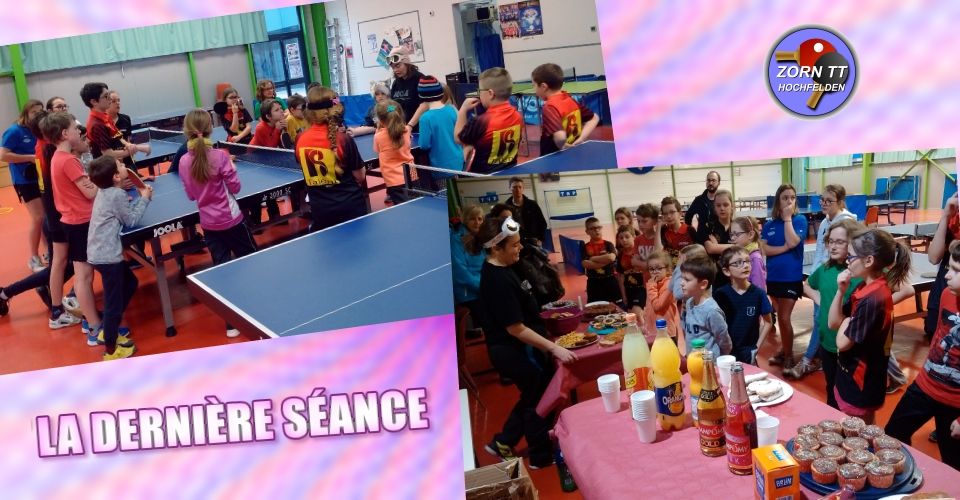 Dernière séance d'entrainement avant les vacances