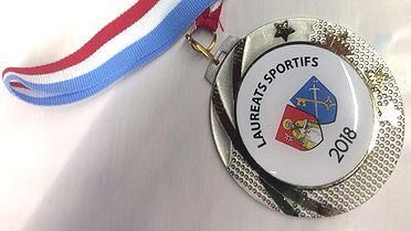 laureats sportifs 2018 médaille