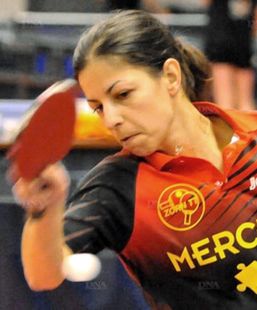 Olga Georgopoulou et Zorn TT tiennent Mondeville en échec 7-7.  PHOTO DNA