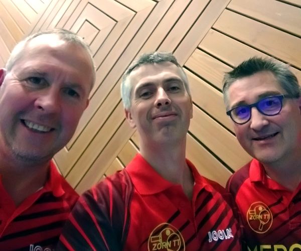 Equipe 3 AGR avec Thierry Valentin, Olivier Henry et Olivier Richert