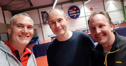 Équipe 4 AGR avec Christophe, Jean Noel et Thomas