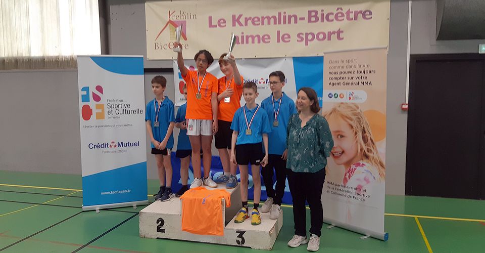 Podium avec Eliott