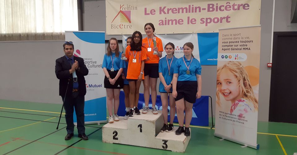 Podium avec Sophie