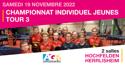 Championnat Jeunes Individuel - 3ème tour 2022-2023