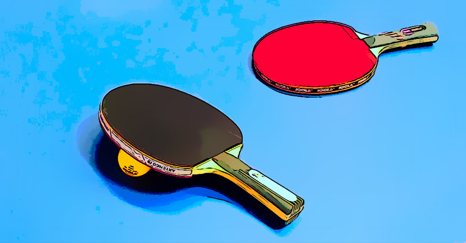 Raquettes de tennis de table