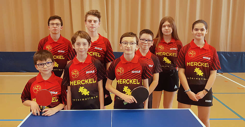 Les jeunes de Zorn TT Hochfelden à Herrlisheim