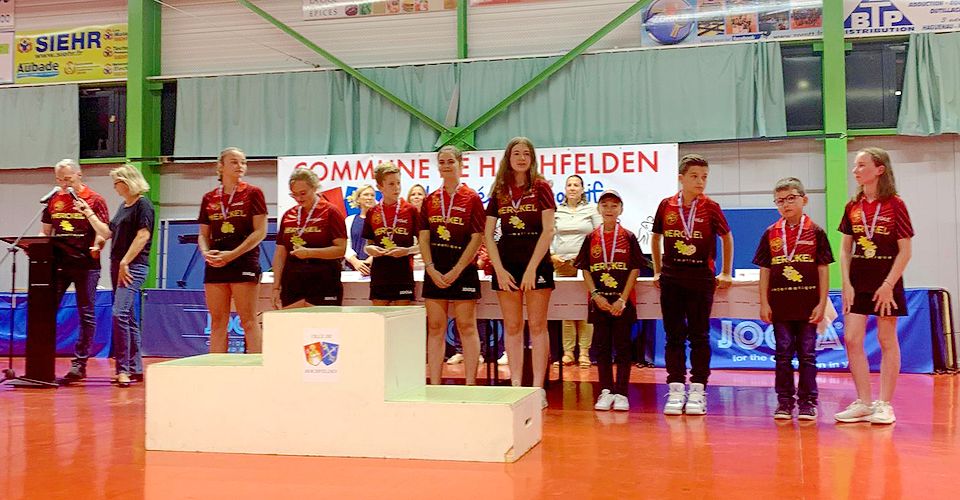 Lauréats sportifs 2022 : les jeunes de Zorn TT Hochfelden à l'honneur