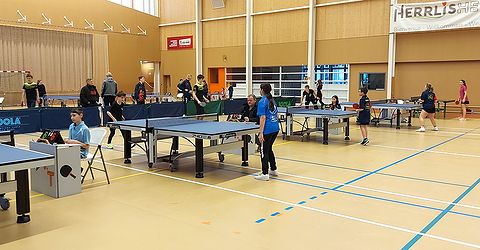 Les jeunes de Zorn TT Hochfelden à Herrlisheim