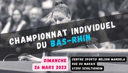 Championnat Départemental du Bas-Rhin 2023