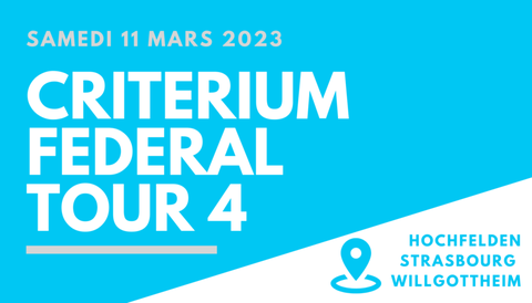 FFTT - Critérium Fédéral 2022/2023 Tour 4