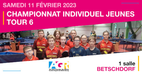 Championnat Jeunes Individuel - 6ème tour 2022-2023