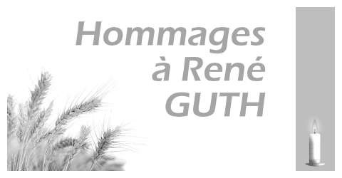 Hommages à René GUTH