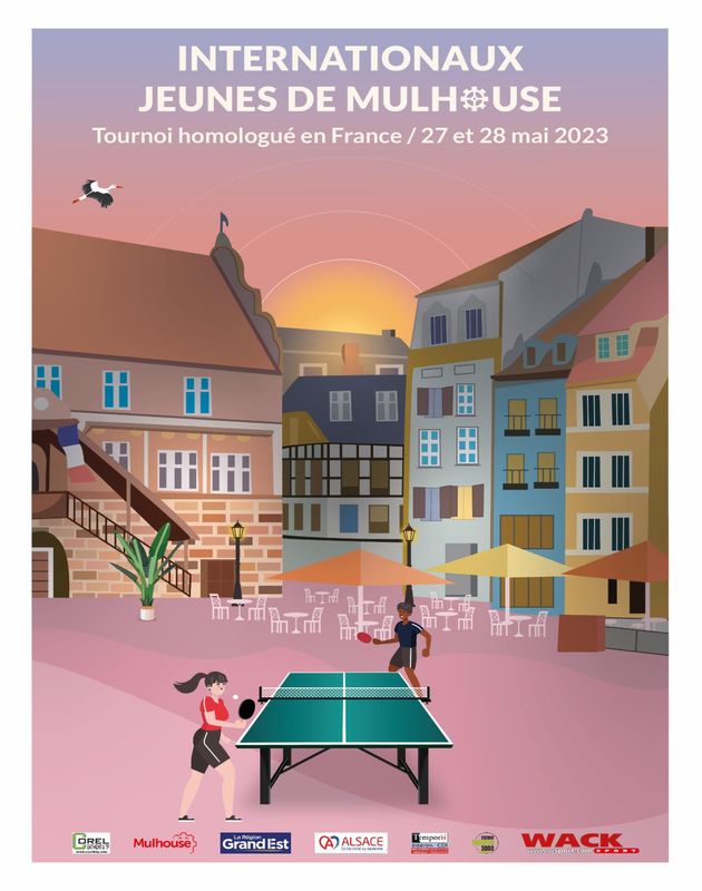 Internationaux Jeunes de Mulhouse 2023 Affiche