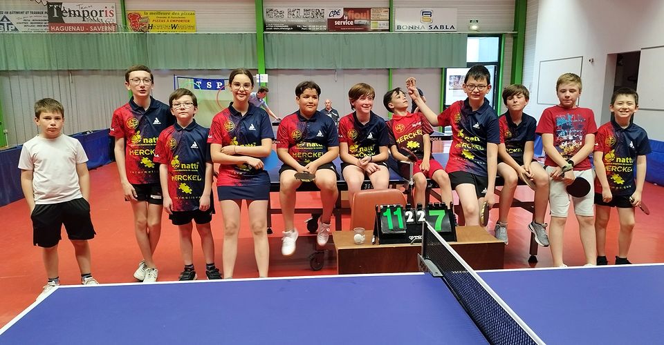 AGR - TOP 12 Jeunes 2024 - Les jeunes de Zorn TT Hochfelden