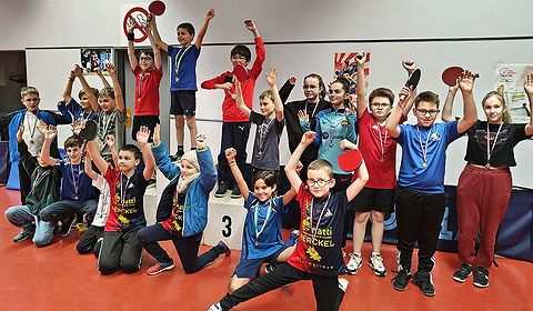 Les Ping Loisirs -13 ans à Zorn TT Hochfelden