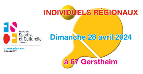 AGR - Individuels régionaux 2023-2024 - Convocation des qualifiés et remplaçants