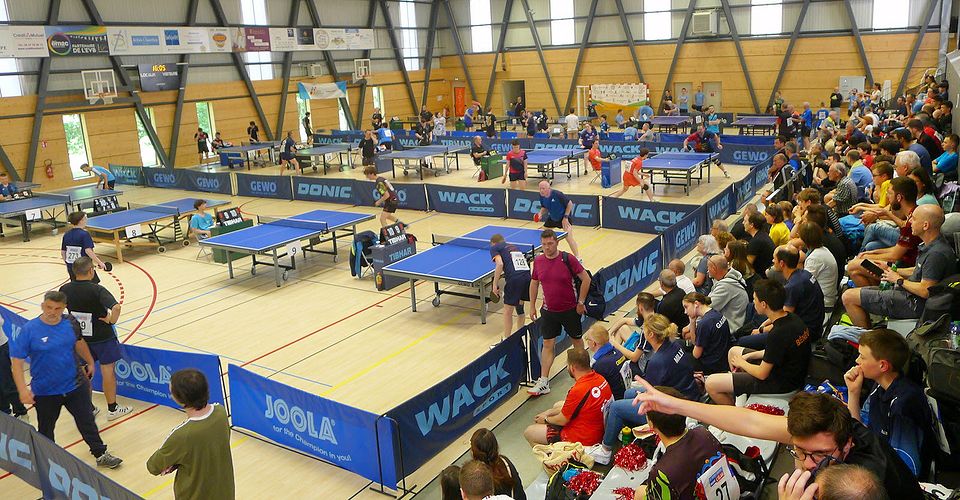 FSCF - NATIONAUX 2023-2024 à Brignais - La salle du complexe sportif Pierre Minssieux