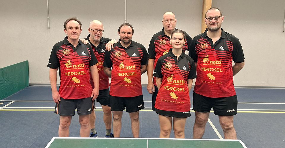 Équipe 2 AGR avec Éric, Alain, Julien, Christophe, Sophie et Manu