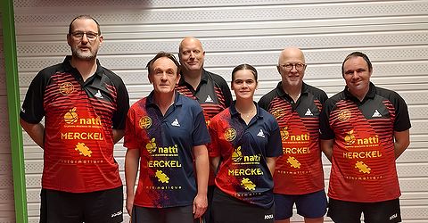 Équipe 2 AGR avec Manu, Éric, Christophe, Sophie, Alain et Julien