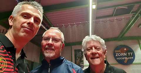 Équipe 6 AGR avec Olivier, Thierry et Christian