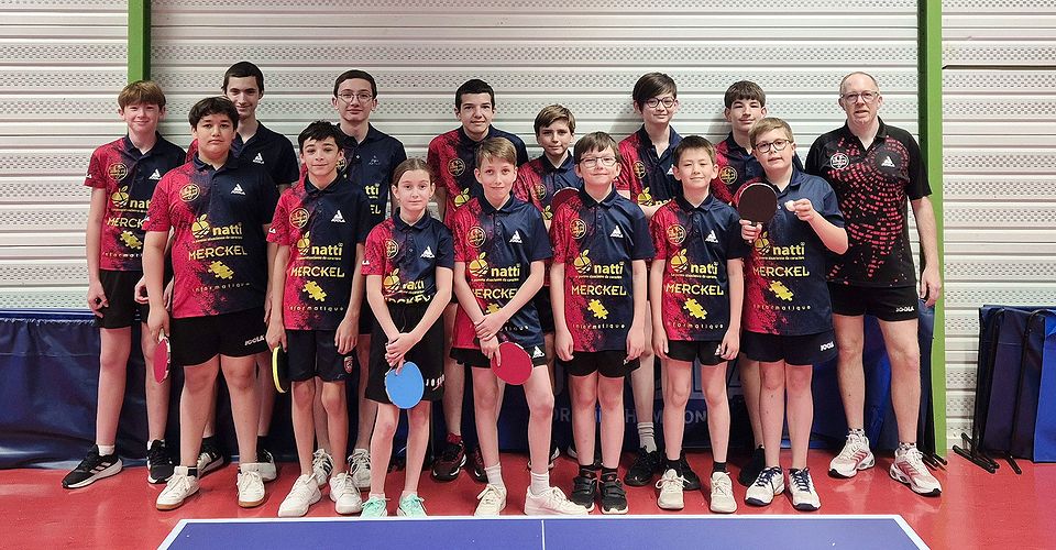 AGR - TOP 12 Jeunes 2025 - Les jeunes de Zorn TT Hochfelden