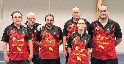 Équipe 2 AGR avec Éric, Alain, Julien, Christophe, Sophie et Manu