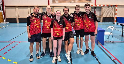 Équipe 1 AGR avec Oliver, Christian, Eva, Loïg, Eliott et Damien