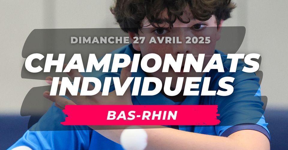 Championnat Départemental du Bas-Rhin 2025