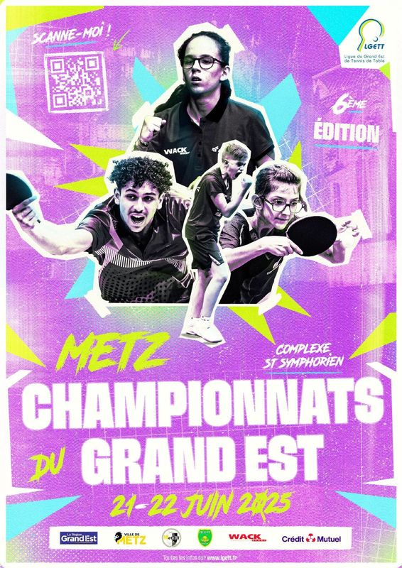 Affiche Championnats Individuels du Grand Est