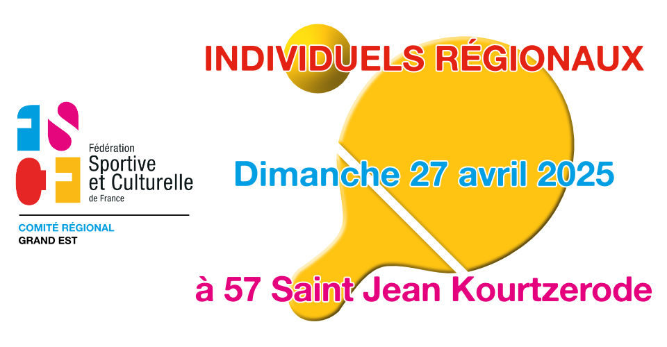 AGR - Individuels régionaux 2024-2025