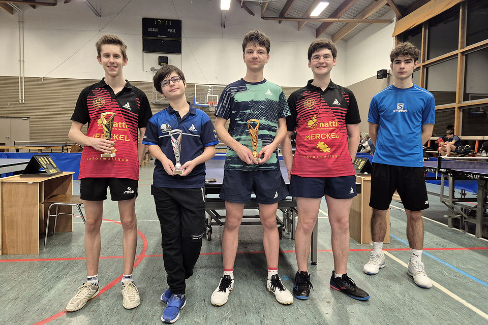 Individuels Secteur AGR Haguenau-Wissembourg 2025 podium cadets